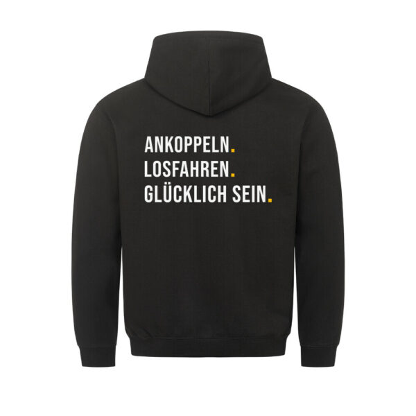 Hoodie für alle Wohnwagenliebhaber (Backprint)