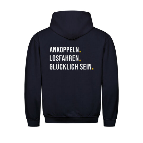 Hoodie für alle Wohnwagenliebhaber (Backprint)