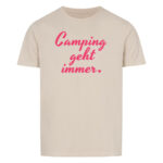 Camping geht immer – Shirt für Camperinnen