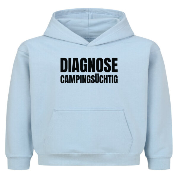 Diagnose Campingsüchtig - Hoodie für kleine Entdecker