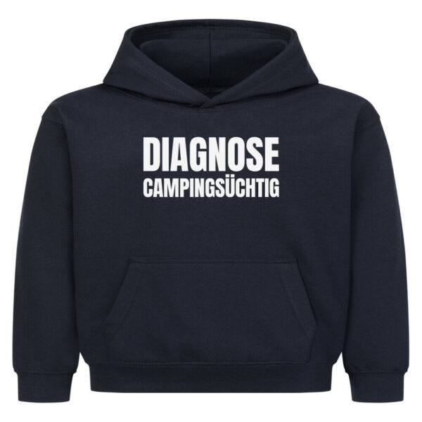 Diagnose Campingsüchtig - Hoodie für kleine Entdecker