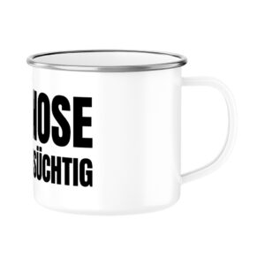 Diagnose Campingsüchtig - Emaille Tasse