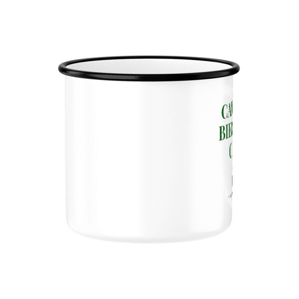 Camping Bierchen Club | Emaille Tasse für Camper