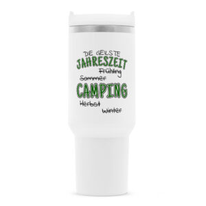 Geilste Jahreszeit Camping | Thermobecher