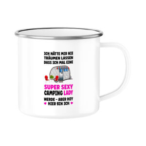 Super Sexy Campinglady | Tasse für Camperinnen