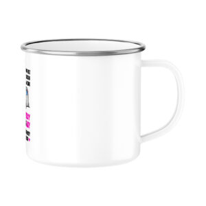 Super Sexy Campinglady | Emaille Tasse für Camperinnen