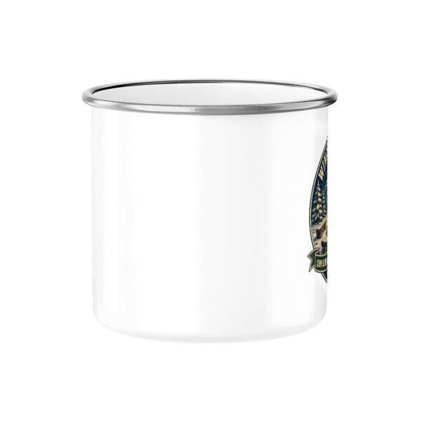 Wintercamper haben Charakter | Emaille Tasse für Camper
