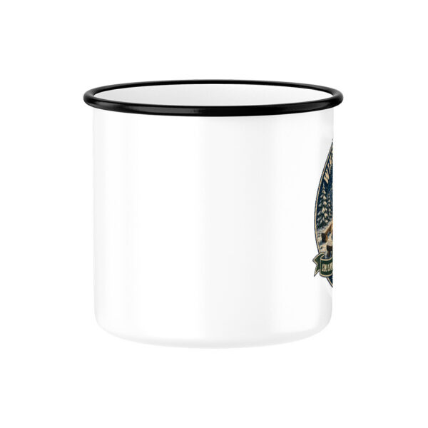 Wintercamper haben Charakter | Emaille Tasse für Camper